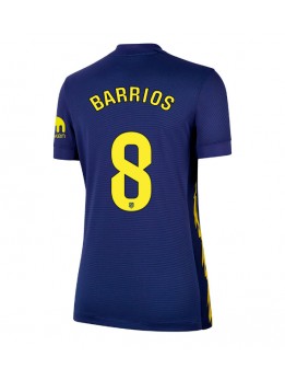 Atletico Madrid Pablo Barrios #8 Replika Borta Kläder Dam 2025-26 Kortärmad